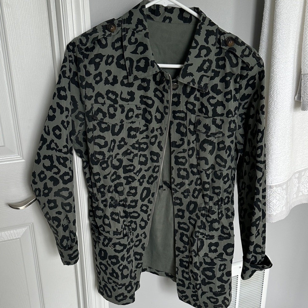 Leopard Print Jacket